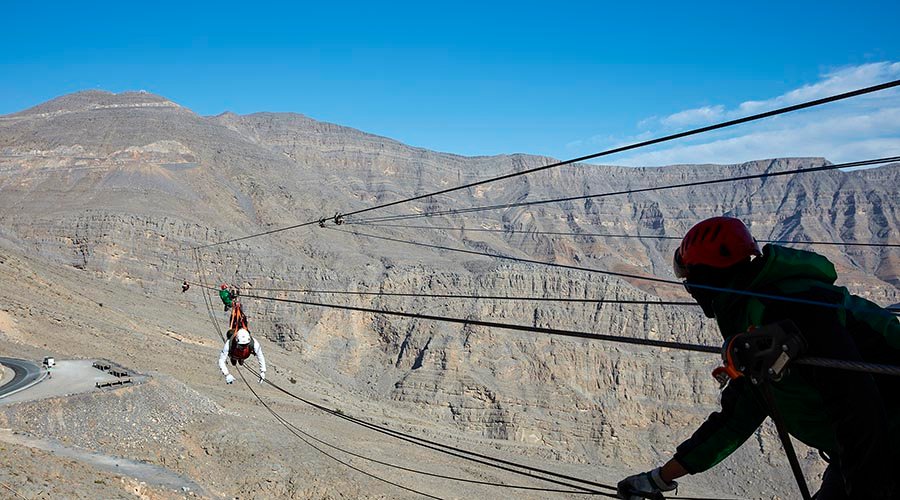 Jebel Jais Zipline